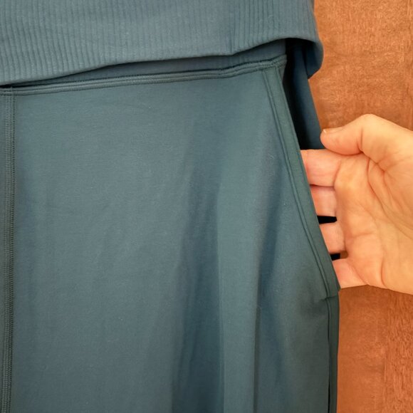 Lululemon Align Sz 12 Super-High-Rise Ribbed-Waist Jogger Green - Picture 4 of 11